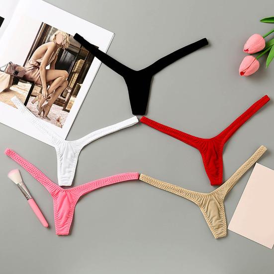 Lady G-string Tiny Tempting Low Waist Hot Lightweight Sexy Elastic Pornographic