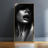 Modern Art Black Women Poster Oil Painting On Canvas Posters and Prints Scandinavian Wall Art Pictures for Home No Frame
