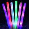 1PC LED Glow Sticks Bulk Colorful RGB Glow Foam Stick for Christmas Birthday Wedding Glow In The Dark Party Supplies
