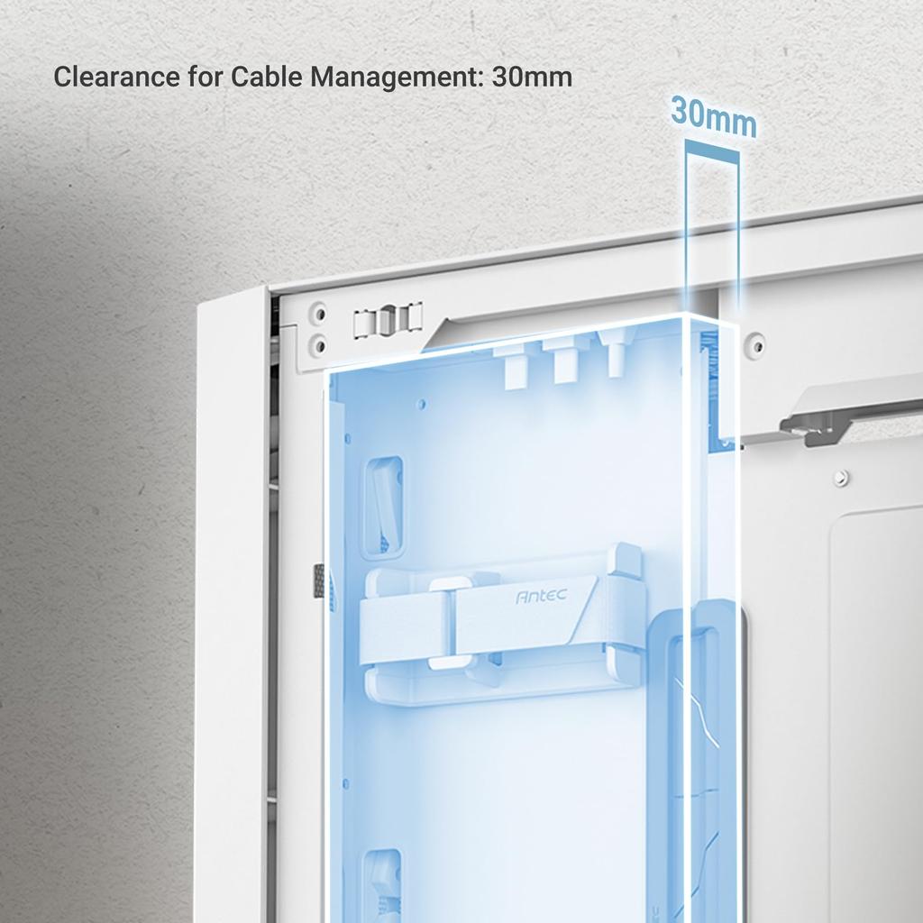 Full Tower Case Performance 1 FT White E-ATX