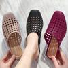 Women's Summer Mid-Heel Beach Slippers: Non-Slip, Fashionable Korean Style with Thickened Sole