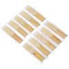 10PCS Tenor Saxophone Reed B Flat Natural Odorless Non Toxic Uncut Saxophone Accessories for