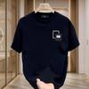 Summer 2025 New Short-sleeved T-shirt for Men with a Round Neck, Breathable and Versatile Casual Wear