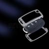 Alloy Car Flip Key Case Cover For Volkswagen VW Polo Golf Passat Tiguan Beetle Caddy T5 Up Eos Skoda Octavia Seat Leon Altea