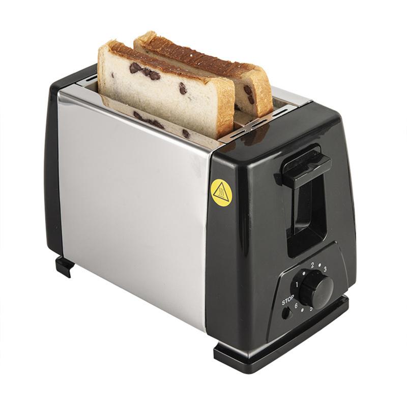 2 Slice Toaster, Small Toaster With Adjustable 6 Levels, Knob, Extra-Wide Slots, Auto-Shutoff,