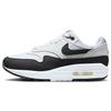 Air Max 1 Белые Черные Женские Кроссовки Нейтрально-Серый DZ2628-102