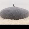 New Women's Korean Style Fashionable Spring Autumn Yarns Beret Hat Solid Color Thickened Warm Vintage Artistic Hats