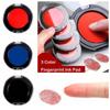 Red Blue Black Mini Fingerprint Ink Pad Clear Stamping Signing Inkpad Thumbprint Ink Pad  Finance