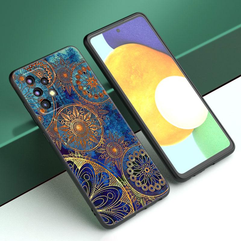 Mandala Chakra Yoga Phone Case For Samsung A04 A21 A30 A50 A52 S A13 A14 A22 A23 A32 A53 A73 5G A11 A12 A31 A33 A51 A70 A71 A72