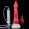Realistic Animal Penis Silicone Masturbator - Fun Spray Shape Sex Toy for Women & Men, Soft Adult Pleasure Toy