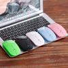 2.4G Wireless Mouse Portable Ultra-thin Mute Mouse 4 Keys Wireless Optical Mouse 1600DPI for Desktop Computer Laptop