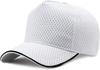 Laquest Mesh Trucker Cap To Baseball Cap for Men and Women (Up 65cm) (XL, White)