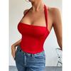 New Summer Casual Temperament Slim Fit Sexy Vest T-Shirt Sleeveless Suspender Versatile Top Strapless Women