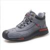 Labor Protection Shoes Men's Anti-smashing Anti-puncture Cotton Shoes Anti-slip Waterproof Steel Toe Work Shoes Women's Safety Shoes