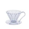 Sanyo Sangyo CAFEC Tritan Flower Dripper CUP1 (1 Cup, Clear) TFD-1