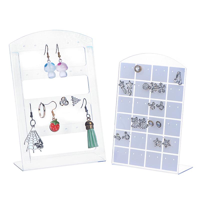 Necklace Bracelet Earring Jewelry Hanging Accessories Display Wardrobe Earing Stand For Plastic Earingstand