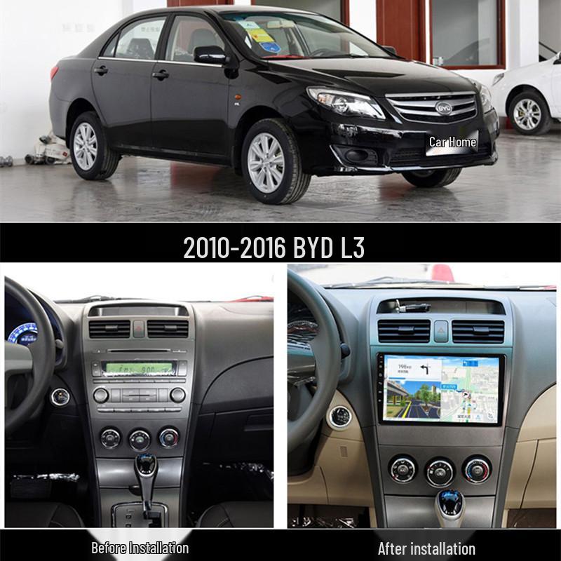 Smart Android Navigation & Reversing Screen for BYD L3 (2010-2016)