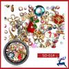 Alloy Metal Manicure Decor Nail Supplies Jewelry Nail Art Decoration Christmas Nail Rhinestone