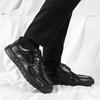 Shoes Men Lace Up Oxfords Genuine Leather Shoes Men Outdoor Flats Black Soft Designer Handmade Sewing Men Casual Shoes