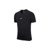 Solid Color Logo Crew Neck T-Shirt Men Tops Black DD9211-010