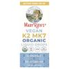 Organic Vegan K2 MK7 Liquid Drops, Unflavored, 1 Fl Oz (30 Ml)