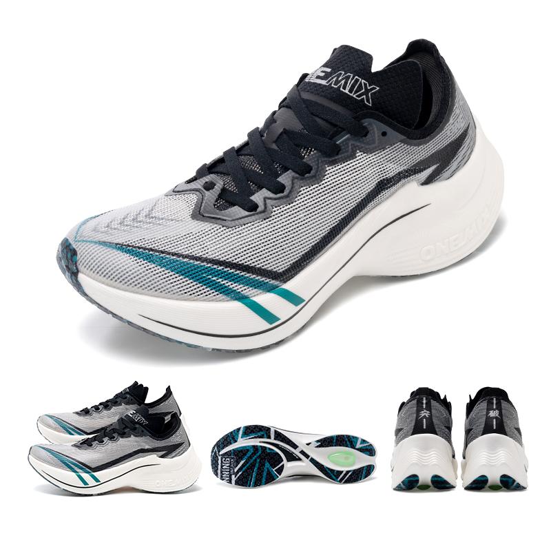 onemix New Carbon Plate Marathon Running Shoe Pro Tests Stable Support For Shock-absorbing Ultralight Bounce Sneakers