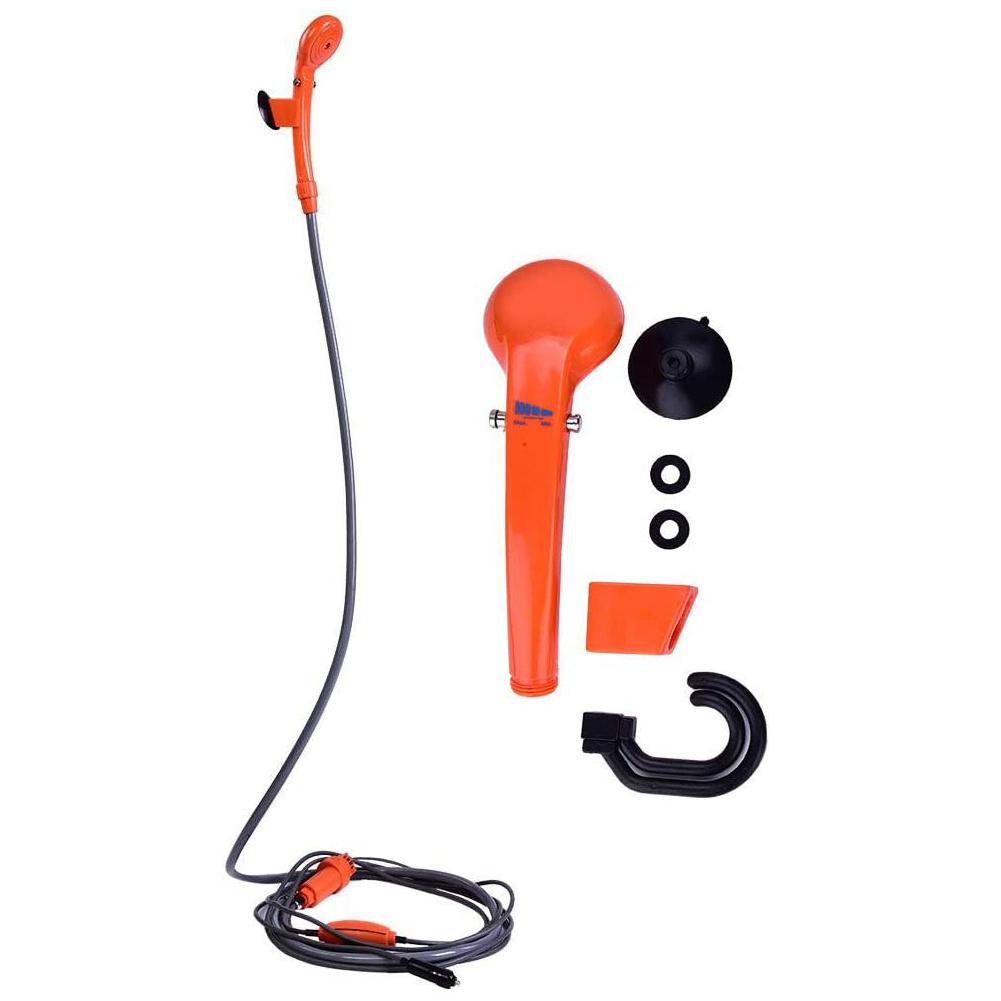 12 В автомобильный штекер, портативный автомобильный душевой комплект для кемпинга и путешествий