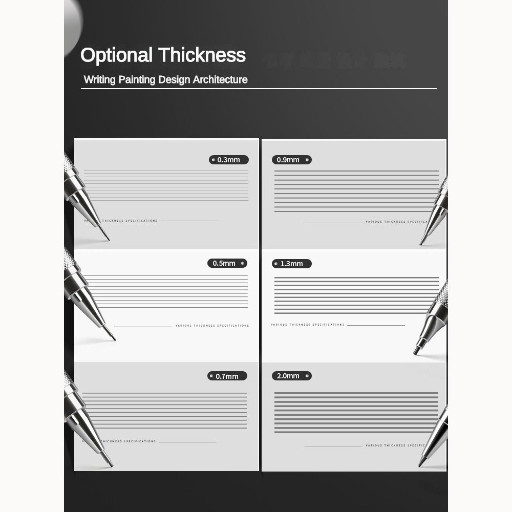 6 Boxes Graphite Mechanical Pencil Lead Mechanical Pencil Refill  Students