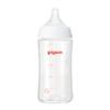 Pigeon Breastfeeding Experience Baby Bottle 240ml For Around 3 Months and Up Made of Glass That Cools Quickly and Hygienic Heat-resistant