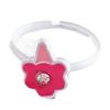 [R8399] - Children's Ring 'Le Monde De Coralie' Pink - 12x8 Mm