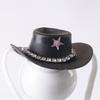 Small Animals Hats Hamster Mini Cowboy Hat Rhinestone Star Design Tiny Pet Hat Costume Accessories for Guinea Pig Rabbit