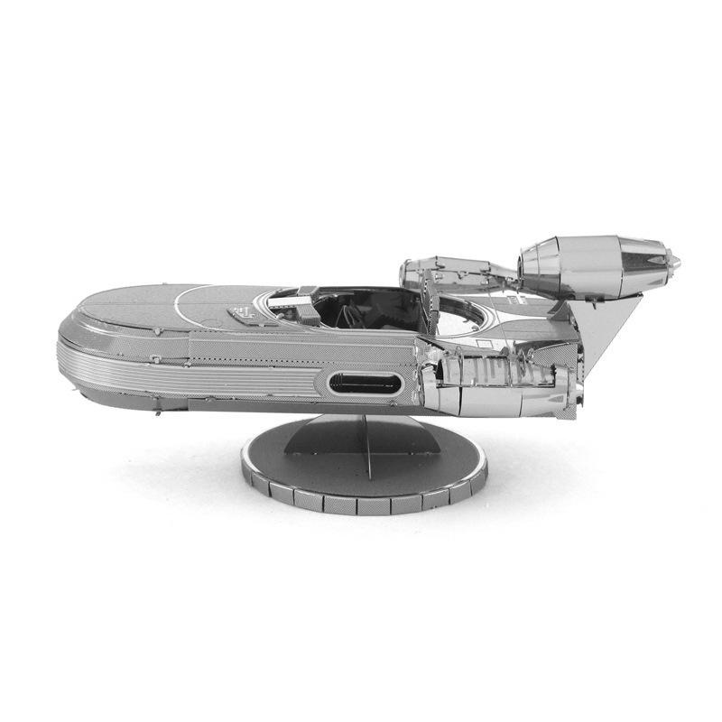 Star Wars 3D Metal Puzzle Series: Millennium Falcon, R2-D2, TIE Fighter Assembly Model - Perfect Birthday Gift