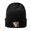 Knit Hat Demon Slayer Kimetsu No Yaiba Anime Winter Warm Beanie Caps Gonpachiro Kamanoko Unisex Women Casual Bonnet