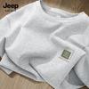 JEEP SPIRIT Men's 2025 American Sporty Loose Crewneck Sweatshirt
