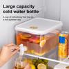 3.5/5L Cold Kettle Beverage Water Dispenser with Faucet High Temp Resistance Iced Tea Juice
