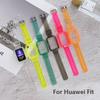 Transparent Watchband Strap For Huawei Watch Fit Band Soft TPU Replacement Wristband For Huawei Watch Fit Correa Bracelet