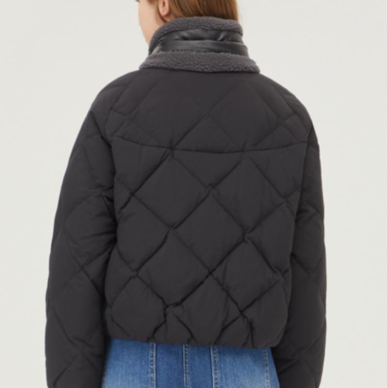 Benetton Neck Warmer Quilted Duck Padding Bapdg5361 Dn