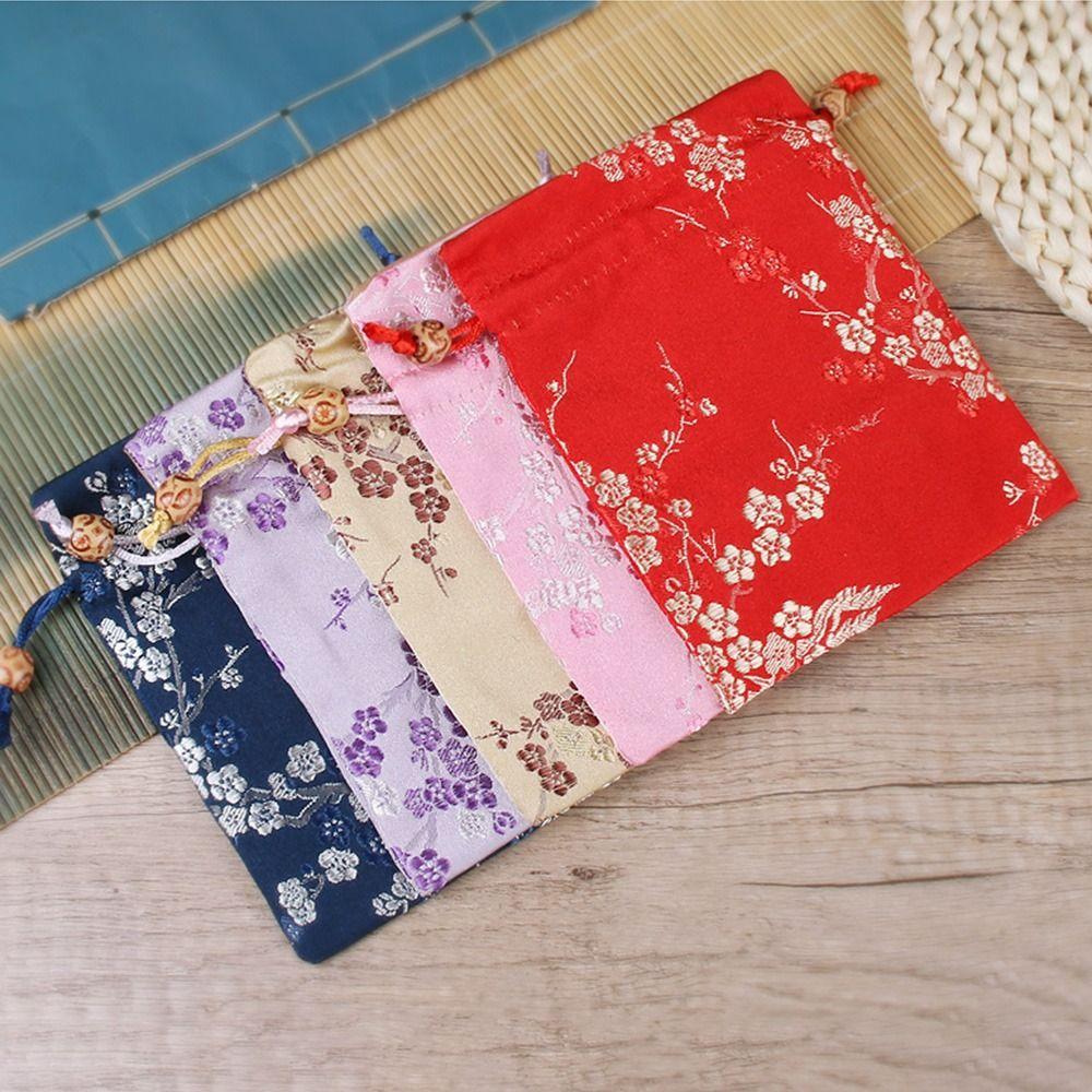 Candy Packaging Drawstring Pocket Fragrance Bag Drawstring Organza Pouches Wedding Party