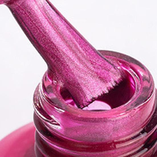 8ml Nail Mirror Polish Non-Peelable Bright Surface DIY Quick Drying Long Lasting Clear Bright DIY Polish for Manicure