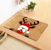 Merry Christmas Welcome Doormat Winter Non-Slip Rubber Backed Floor Mat for Home Indoor Outdoor Entrance Decoration