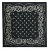 DOYOUKNOWMC ALL SEASON Paisley Print Black Petite Scarf