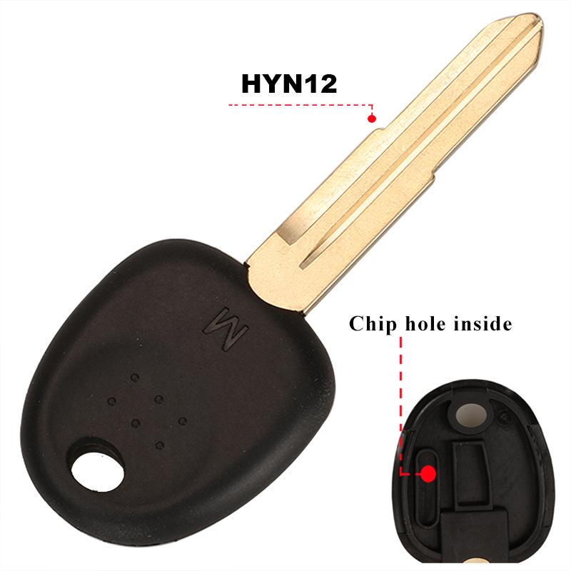 Jingyuqin Blank Car Transponder Key For Hyundai Accent Sonata NF Elantra Accent Coupe Getz H-1 Lavita TiburonTucson Verna