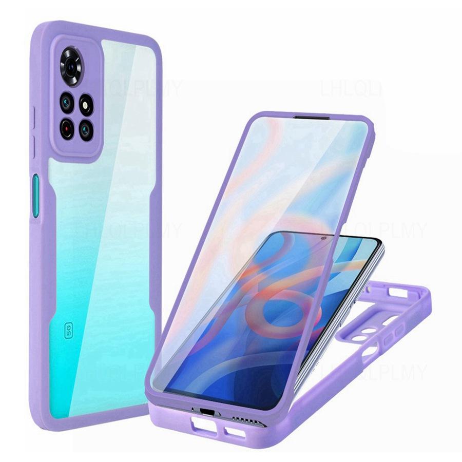 360 Degrees Protect ShockProof Case For Xiaomi Redmi Note 10 14 13T 9C 13C 14C 14T Poco C75 F7 Pro X7 X5 5G X6 F5 11 12 13 Lite 11T Front + Back Cover