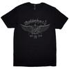Motorhead Unisex Adult 50 Years Wings Badge T-Shirt