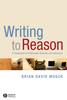 The Writing To Reason : A Companion for Philosophy Students and Instructors Book