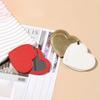 Portable Heart Compact Mirror Unbreakable Makeup Tool Mini Makeup Mirror  Travel