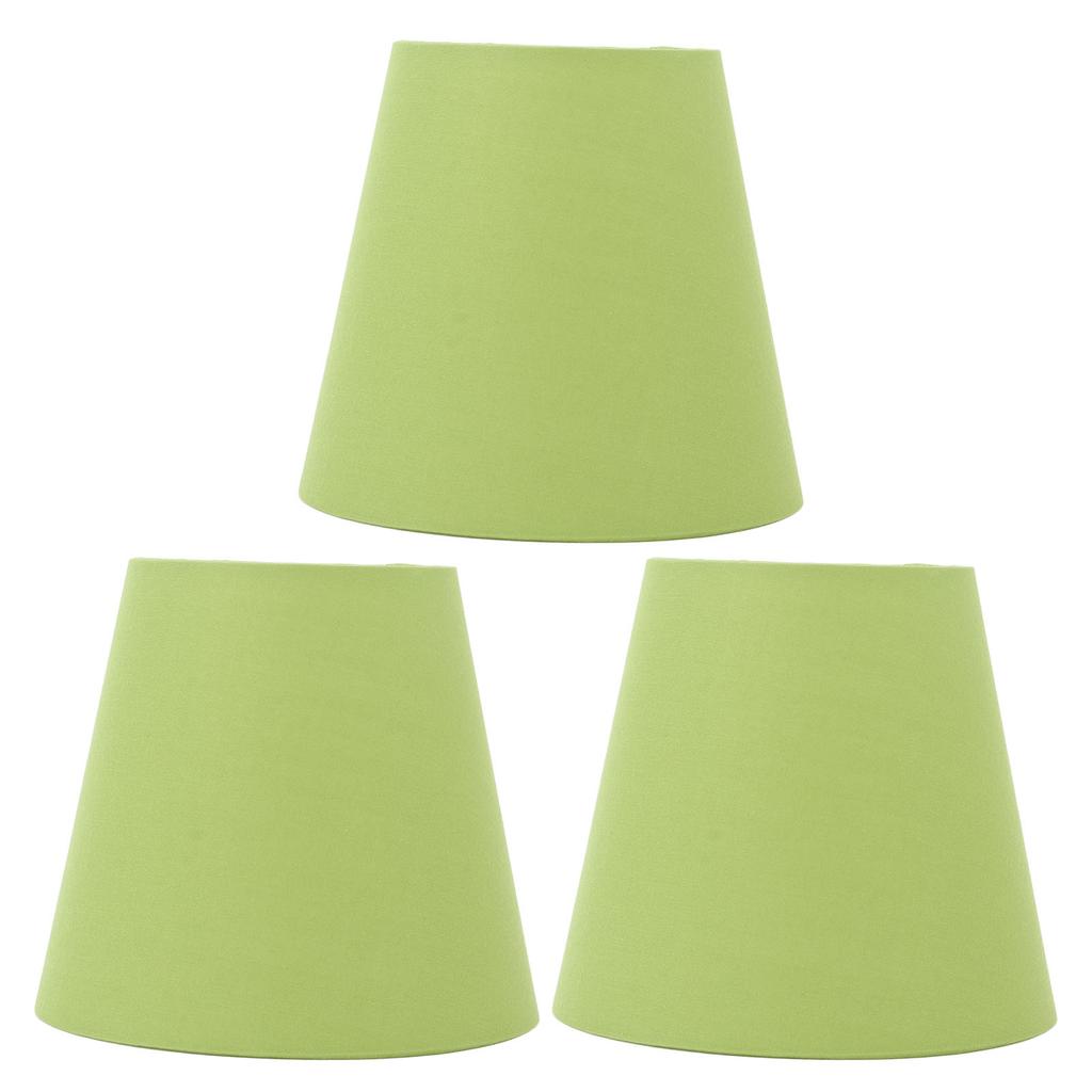 3pcs Cloth Fabric Lampshade Innovative E14 Intervention Type Modern Fabric Lampshade Dust Cover for