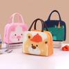 Cartoon Cute Lunch Bag For Children Aluminum Insulation Keep Temperature Lunch Box Hangbag Outdoor Picnic Food Storage Bags