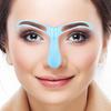 1/2/4/6Pcs Eyebrow Stencil Hollow Eyebrow Template with Handle Brow Mapping Guide Auxiliary Card Reusable Women Girls Fast Brow Shaping Tools