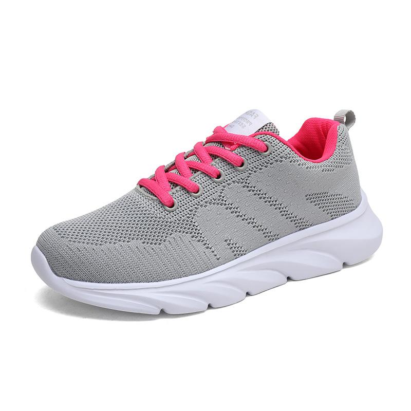 Fashion Women Running Shoes 2024 Summer Sneakers Shoes Outdoor Breathable Walking Mesh Platform Lightweight Sports Sneakers Women
